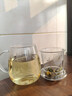 領(lǐng)臣（LINGCHEN）玻璃茶杯茶水分離男女士專(zhuān)用泡茶杯帶蓋辦公室家用耐高溫喝茶杯子 曬單實(shí)拍圖