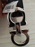 菲拉格慕（Ferragamo）男士雙面GANCINI可調式腰帶 0686671_C _100 禮物送男友 曬單實(shí)拍圖