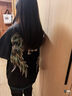 BOY LONDON【燦若繁星】春情侶風(fēng)外套潮牌刺繡開(kāi)衫連帽衛衣N06904 黑色七彩翅膀 L 曬單實(shí)拍圖