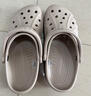卡駱馳（CROCS）【采銷(xiāo)直播】貝雅洞洞鞋男鞋女鞋輕便耐磨一腳蹬拖鞋休閑鞋|10126 卵石色-2V3 37 /38(230mm) 曬單實(shí)拍圖