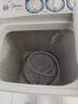 美的（Midea）半自動(dòng)雙桶洗衣機8公斤洗5.5kg脫水雙缸波輪老人簡(jiǎn)易操作品質(zhì)電機小巧不占地租房宿舍必備以舊換新 MP8DS136 雙缸 8kg 曬單實(shí)拍圖