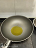 康巴赫炒鍋真鈦不粘鍋無(wú)涂層抗菌炒菜鍋0涂層316L不銹鋼電磁爐燃氣通用 曬單實(shí)拍圖
