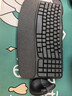 羅技（Logitech）Wave Combo 無(wú)線(xiàn)人體工學(xué)鍵鼠套裝 垂直鼠標 無(wú)線(xiàn)藍牙鼠標 辦公鍵盤(pán) 無(wú)線(xiàn)鍵盤(pán) 藍牙鍵盤(pán) 黑色 曬單實(shí)拍圖
