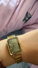 馬克華菲方糖小綠表女士手表女款小清新十大輕奢名表國表生日禮物送女友 曬單實(shí)拍圖