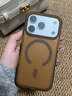 閃曼巴適用蘋(píng)果17promax手機殼全包瓦楞保護套iPhone17pro小眾個(gè)性焦糖色air半透明磨砂防指紋17大孔防摔 磁吸【棕色】瓦楞條紋-磨砂膚感 iphone 17 Pro Max 曬單實(shí)拍圖