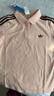 阿迪達斯（adidas）三葉草系列 女 3S POLO 短袖POLO KD3699 粉色 M 曬單實(shí)拍圖
