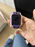 小天才兒童電話(huà)手表Z8A霞光紫 防水GPS定位智能手表 學(xué)生兒童4G視頻拍照雙攝手表男女表 曬單實(shí)拍圖
