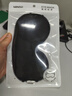 名創(chuàng  )優(yōu)品（MINISO）涼溫兩用掛耳式睡眠眼罩午休睡覺(jué)遮光睡眠緩解疲勞(黑色) 曬單實(shí)拍圖
