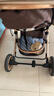 ANGI BABY嬰兒推車(chē)可坐可躺可折疊嬰兒車(chē)高景觀(guān)雙向減震手推車(chē) 曬單實(shí)拍圖