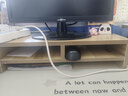 金隆興電腦顯示器增高架臺式屏幕雙層支架辦公桌面置物架子收納儲物托架 曬單實(shí)拍圖