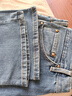 威格（Wrangler） 男士直筒牛仔褲 棉質(zhì)舒適 彈力伸縮 81cmx76cm 曬單實(shí)拍圖