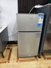 志高（CHIGO）小冰箱迷你小型家用冷藏冷凍兩用宿舍出租房用雙門(mén)辦公室電冰箱節能省電 【一級能效】66L銀色【全國聯(lián)保丨節能省電】 曬單實(shí)拍圖