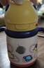 babycare兒童保溫杯嬰兒寶寶吸管水杯霸王龍不銹鋼保溫杯300ml-新舊款混發(fā) 曬單實(shí)拍圖