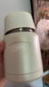 膳魔師（THERMOS）燜燒杯530ml便攜燜燒罐壺保溫飯盒桶伴手禮生日禮物TELA-白色 曬單實(shí)拍圖