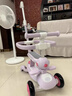babycare兒童滑板車(chē)1-3-6歲多功能遛娃神器寶寶可坐滑滑車(chē)周歲禮物 黎空紫 曬單實(shí)拍圖