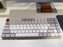 京東京造K3Max矮軸機械鍵盤(pán)超薄 三模無(wú)線(xiàn)藍牙Mac適配小巧 佳達隆2.0茶軸 84鍵辦公電腦游戲電競 天青白色 曬單實(shí)拍圖