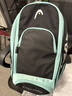 海德（HEAD）網(wǎng)球公開(kāi)賽網(wǎng)球雙肩包健身羽毛球背包旅行包多功能電腦包  黑/綠 曬單實(shí)拍圖