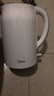 美的（Midea）電熱水壺養生母嬰級316L內膽雙層無(wú)縫一體家用燒水壺1.7L大容量自動(dòng)智能斷電泡茶 SH17M301PRO 曬單實(shí)拍圖