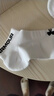 安德瑪（Under Armour）襪子船襪【3雙】籃羽毛球運動(dòng)襪男女跑步薄款防臭毛巾短棉襪 曬單實(shí)拍圖