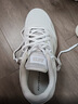 安踏男鞋運動(dòng)鞋子男士春夏季皮面防潑水透氣輕便軟底白色跑步休閑鞋 【皮面防潑水神器】安踏白/灰-4 41 曬單實(shí)拍圖