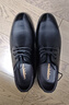 老人頭（LAORENTOU）皮鞋男商務(wù)正裝鞋春季英倫男鞋透氣結婚真皮德比鞋子 LA222 黑42 曬單實(shí)拍圖