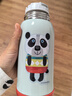 虎牌（TIGER）【京東限定】大熊貓兒童保溫杯學(xué)生吸管水杯一杯雙蓋 曬單實(shí)拍圖