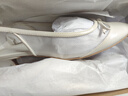 CHARLES&KEITH26春新品網(wǎng)紗蝴蝶結低跟包頭涼鞋單鞋生日禮物CK1-60920418 粉白色Chalk 37 （235） 曬單實(shí)拍圖