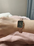 丹尼爾惠靈頓（DanielWellington）DW手表女 復古小方表石英女士手表歐美腕表 生日禮物送女友 【全網(wǎng)熱銷(xiāo)】方塊小綠表玫金鋼帶 曬單實(shí)拍圖
