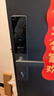 螢石DL20FVS人臉大屏視頻鎖 標準鎖 極致灰 3D人臉識別指紋掌靜脈智能鎖 家用半自動(dòng)貓眼門(mén)鈴電子門(mén)鎖 曬單實(shí)拍圖