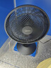 美的（Midea）臺式電風(fēng)扇七葉柔風(fēng)輕音臥室宿舍廣角遠距交流定頻臺扇辦公室桌面節能省電搖頭小型電扇 FGAU30D 曬單實(shí)拍圖
