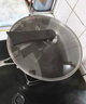 炊大皇炒鍋304不銹鋼有鈦炒菜鍋煎鍋平底不粘炒鍋32cm 可立可視蓋不挑灶 曬單實(shí)拍圖