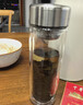 富光雙層玻璃杯高硼硅 辦公大容量加厚防燙杯 茶水分離泡茶杯 雙層加厚隔熱防燙 360ML 曬單實(shí)拍圖