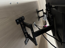 艾歌超薄大承重嵌入式電視伸縮掛架 55-80英寸電視支架 適用小米海信TCL創(chuàng  )維等 不擋插座 不擋音響 曬單實(shí)拍圖