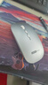 聯(lián)想（Lenovo）無(wú)線(xiàn)鼠標無(wú)線(xiàn)靜音藍牙鼠標可充電輕薄便攜筆記本電腦ipad平板安卓蘋(píng)果手機通用無(wú)線(xiàn)商務(wù)辦公鼠標 銀色-雙模版【左右靜音按鍵】 無(wú)線(xiàn)藍牙鼠標【Type-c充電/配充電線(xiàn)】 曬單實(shí)拍圖