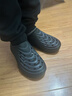 潔麗雅厚底洞洞鞋男士夏季外穿防滑防臭戶(hù)外沙灘運動(dòng)溯溪開(kāi)車(chē)兩用涼鞋男 沉穩黑 42 【標準碼】 曬單實(shí)拍圖