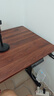 千禧華府電動(dòng)升降桌實(shí)木電腦桌電競桌家用學(xué)習書(shū)桌辦公桌子工作臺胡桃140 曬單實(shí)拍圖