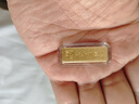 喵際投資金條足金9999實(shí)心黃金珠寶理財積存金節日禮物純金首飾 5g 曬單實(shí)拍圖