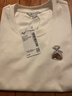 UR2026夏季新款女裝時(shí)尚休閑撞色刺繡圖案短袖T恤UYY450149 本白 XS 曬單實(shí)拍圖