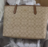 蔻馳（COACH）【品牌直供】CITY女士大號托特包單肩手提包5696禮物 曬單實(shí)拍圖