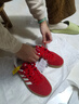 阿迪達斯（adidas）男鞋女鞋 運動(dòng)型格系列 VL COURT 3.0 休閑鞋 KI5079 紅色 38 曬單實(shí)拍圖