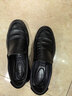 奧康（Aokang）官方春秋季流行商務(wù)休閑皮鞋男士舒適百搭一腳蹬鞋子男黑43碼 曬單實(shí)拍圖