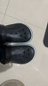 卡駱馳（CROCS）貝雅卡駱班洞洞鞋輕便耐磨一腳蹬休閑鞋女鞋時(shí)尚沙灘鞋|205089 黑色/白色-066 43 (270mm) 曬單實(shí)拍圖