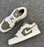 NIKE耐克 AJ1女鞋2025冬季新款青少年大童運動(dòng)鞋低幫潮流休閑鞋鞋子 HV4396-201 38 曬單實(shí)拍圖