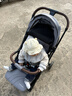 FORSUNNY嬰兒車(chē)推車(chē)0-3歲用折疊可坐可躺帶減震輕便雙向高景觀(guān)遛娃神器 新生嬰幼兒手推車(chē)【一鍵收車(chē)+推桿換向+遮陽(yáng)傘蓬】灰色 兒童寶寶溜娃神器硬板護脊布套可拆洗 曬單實(shí)拍圖