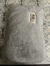 南極人（Nanjiren）熱水袋暖肚暖水寶冬季暖腳暖手暖寶寶充電式防爆暖水袋暖被窩 淺灰色【毛絨雙插手】 曬單實(shí)拍圖