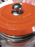 喜美恩加厚SUS304免火再煮鍋悶燒鍋節能鍋保溫鍋不銹鋼熄火再煮鍋煲湯鍋燜燒鍋燉肉煮粥鍋免煮鍋燉蒸鍋 SUS304德國技術(shù)加厚橙色6.8L 曬單實(shí)拍圖