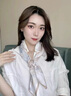 CHANEELR & KARITH真絲絲巾女2026新款桑蠶絲小方巾系脖圍巾生日38女神節禮物老婆 霧藍 曬單實(shí)拍圖