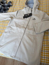 伯希和（Pelliot）沖鋒軟殼衣春秋防風(fēng)衣防潑水收腰女士外套休閑登山服12330602白XL 曬單實(shí)拍圖