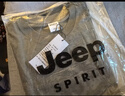 JEEP SPIRIT吉普竹節棉長(cháng)袖T恤男春季日系復古寬松打底衫男 黑色 3XL 曬單實(shí)拍圖