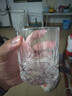 CLITON 玻璃威士忌酒杯 歐式雕花烈酒杯洋酒杯家用水杯玻璃杯套裝 2只裝 曬單實(shí)拍圖